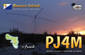 Bonaire-PJ4M-QSL